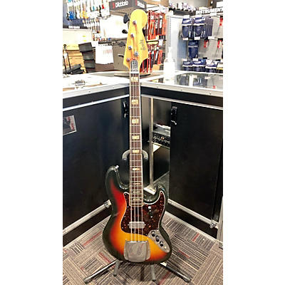 Used Electra 4 String Sunburst Electric Bass Guitar