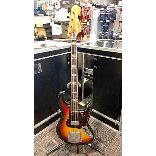 Electra Used Electra 4 String Sunburst Electric Bass Guitar Sunburst