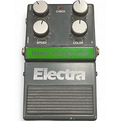 Used Electra 605F stereo flanger Effect Pedal