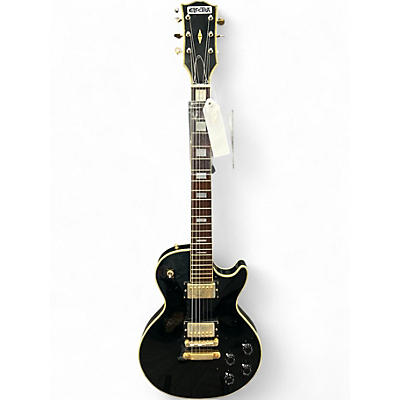 Used Electra LP STYLE Black Solid Body Electric Guitar
