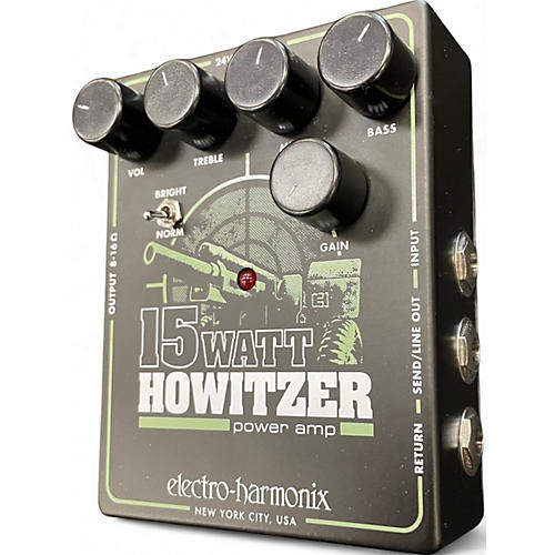 Electro-Harmonix Used Electro-Harmonix 15Watt Howitzer Guitar Preamp and Power Amp Solid State Guitar Amp Head