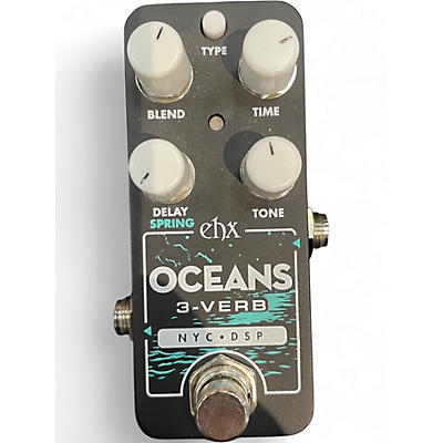 Used Electro-Harmonix 3-VERB Effect Pedal