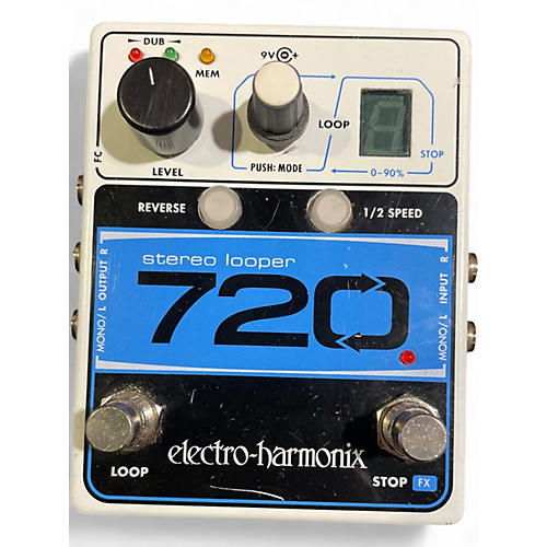 Used Electro-Harmonix 720 Stereo Looper Pedal