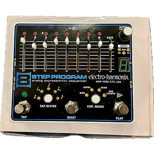 Electro-Harmonix Used Electro-Harmonix 8-step Program Analog Expression Sequencer Effect Pedal