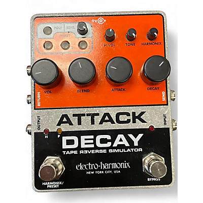Used Electro-Harmonix ATTACK DECAY Effect Pedal
