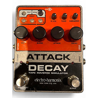 Used Electro-Harmonix ATTACK DECAY Effect Pedal
