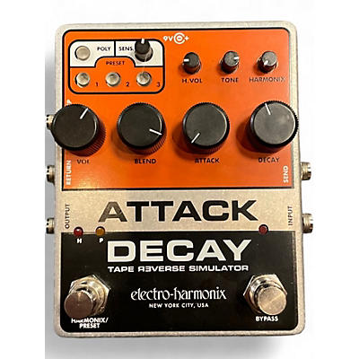 Used Electro-Harmonix ATTACK DECAY Effect Pedal
