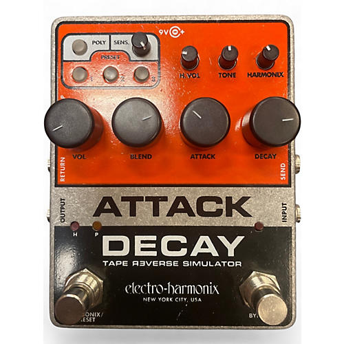 Used Electro-Harmonix Attack Decay Effect Pedal