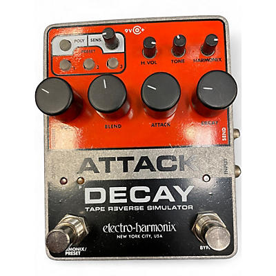 Used Electro-Harmonix Attack Decay Tape Reverse Simulator Effect Pedal