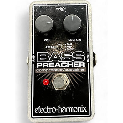 Used Electro-Harmonix BASS PREACHER Bass Effect Pedal