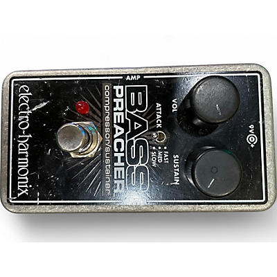 Used Electro-Harmonix BASS PREACHER Bass Effect Pedal