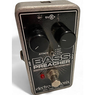 Used Electro-Harmonix BASS PREACHER Effect Pedal