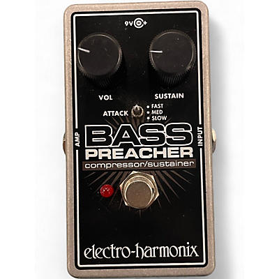 Used Electro-Harmonix BASS PREACHER Effect Pedal