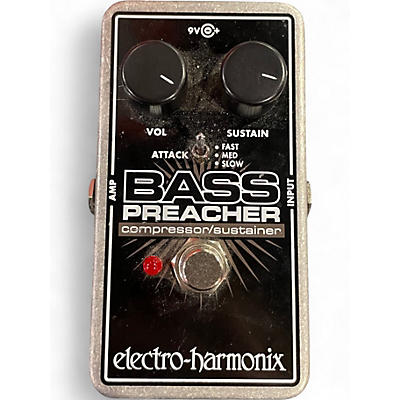 Used Electro-Harmonix BASS PREACHER Effect Pedal