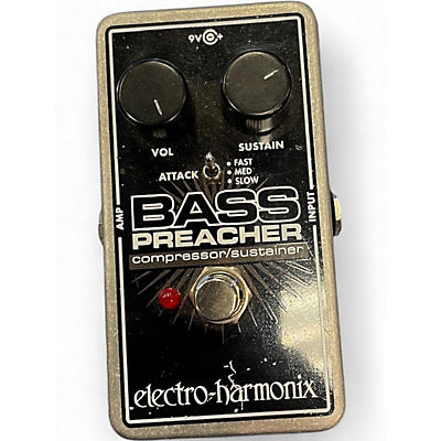 Used Electro-Harmonix BASS PREACHER Effect Pedal