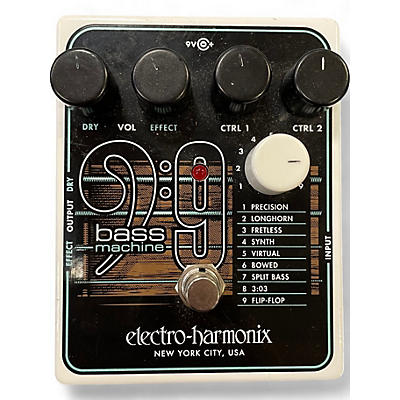 Used Electro-Harmonix BASS9 Bass Machine Bass Effect Pedal