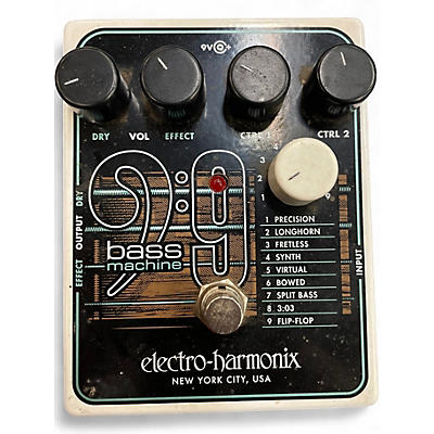 Used Electro-Harmonix BASS9 Bass Machine Bass Effect Pedal