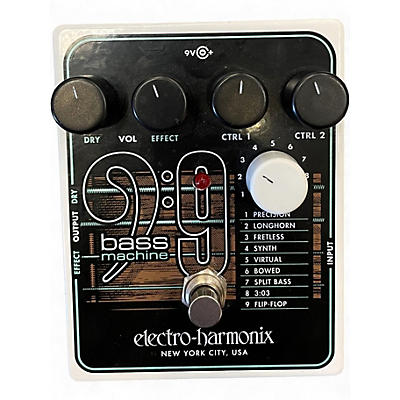 Used Electro-Harmonix BASS9 Bass Machine Bass Effect Pedal