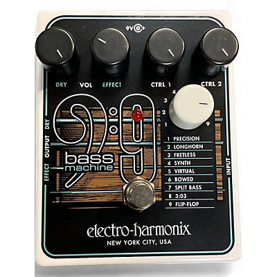 Used Electro-Harmonix BASS9 Bass Machine Bass Effect Pedal