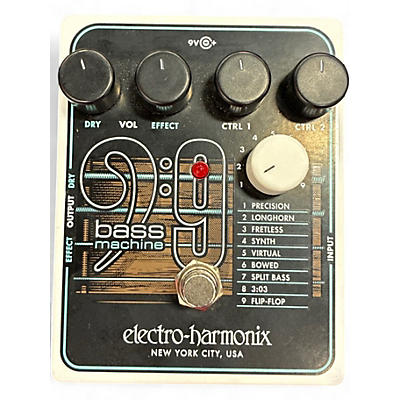 Used Electro-Harmonix BASS9 Bass Machine Bass Effect Pedal