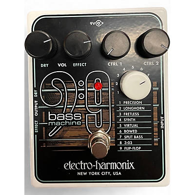 Used Electro-Harmonix BASS9 Bass Machine Bass Effect Pedal