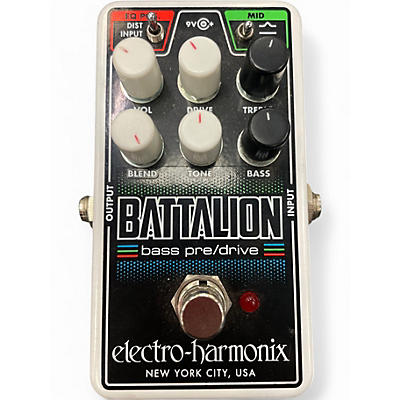 Used Electro-Harmonix BATTALION Bass Effect Pedal