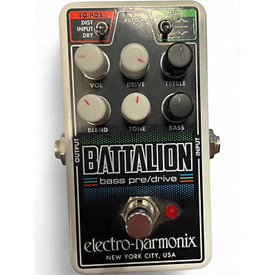 Used Electro-Harmonix BATTALION Bass Effect Pedal
