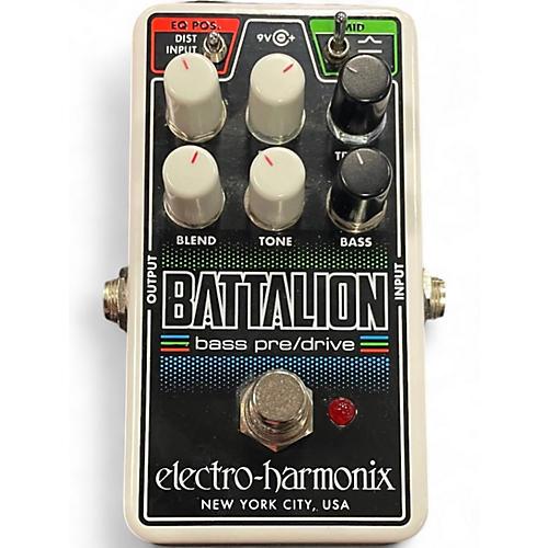 Used Electro-Harmonix BATTALION Bass Effect Pedal