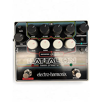 Used Electro-Harmonix BATTALION Bass Effect Pedal