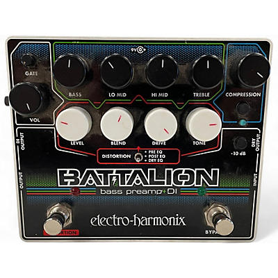 Used Electro-Harmonix BATTALION Bass Effect Pedal