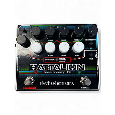 Used Electro-Harmonix BATTALION Bass Effect Pedal