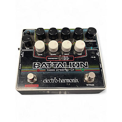Used Electro-Harmonix BATTALION Bass Effect Pedal