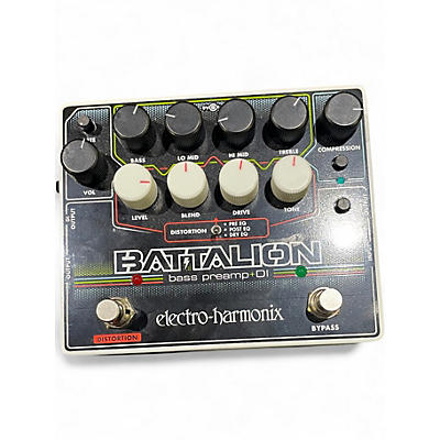 Used Electro-Harmonix BATTALION Bass Preamp