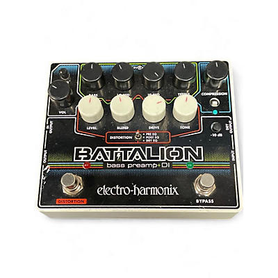 Used Electro-Harmonix BATTALION DI PRE AMP Effect Pedal