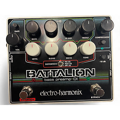 Used Electro-Harmonix BATTALLION Bass Preamp