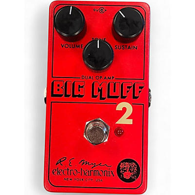 Used Electro-Harmonix BIG MUFF 2 Effect Pedal