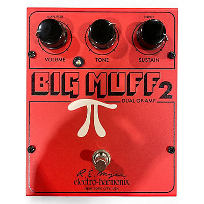 Used Electro-Harmonix BIG MUFF 2 Effect Pedal