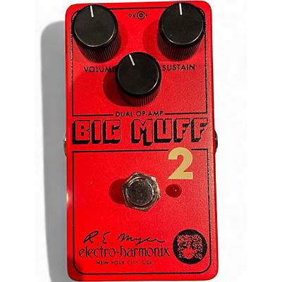 Used Electro-Harmonix BIG MUFF 2 Effect Pedal