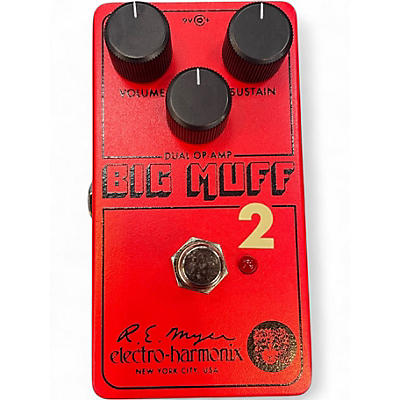 Used Electro-Harmonix BIG MUFF 2 NANO Effect Pedal
