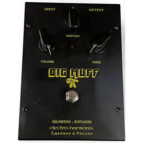 Electro-Harmonix Used Electro-Harmonix BIG MUFF BLACK RUSSIAN Effect Pedal