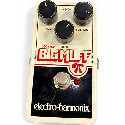 Used Electro-Harmonix BIG MUFF NANO Effect Pedal