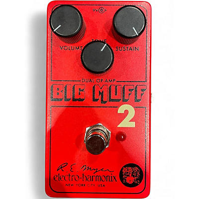 Used Electro-Harmonix BIG MUFF PI 2 DUAL OP-AMP Effect Pedal