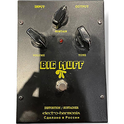 Used Electro-Harmonix BIG MUFF PI V7D Effect Pedal