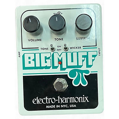 Used Electro-Harmonix BIG MUFF PI W/ TONE WICKER Effect Pedal