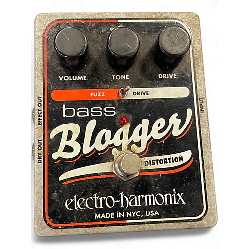 Used Electro-Harmonix Bass Blogger Bass Distortion Bass Effect Pedal