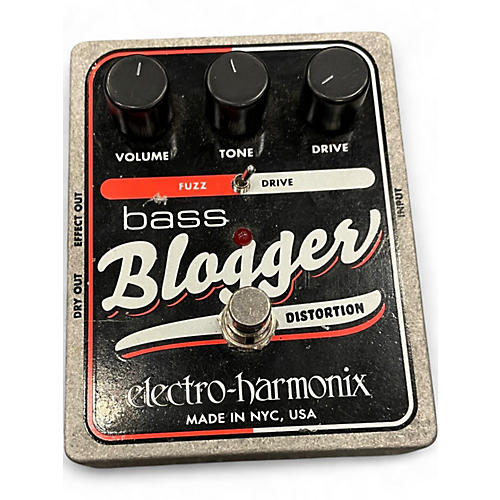 Used Electro-Harmonix Bass Blogger Bass Distortion Bass Effect Pedal