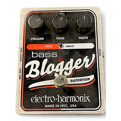 Used Electro-Harmonix Bass Blogger Bass Distortion Bass Effect Pedal