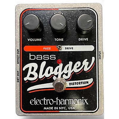 Used Electro-Harmonix Bass Blogger Bass Distortion Bass Effect Pedal