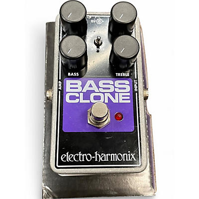 Used Electro-Harmonix Bass Clone Analog Chorus Bass Effect Pedal