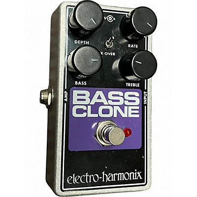 Used Electro-Harmonix Bass Clone Analog Chorus Bass Effect Pedal